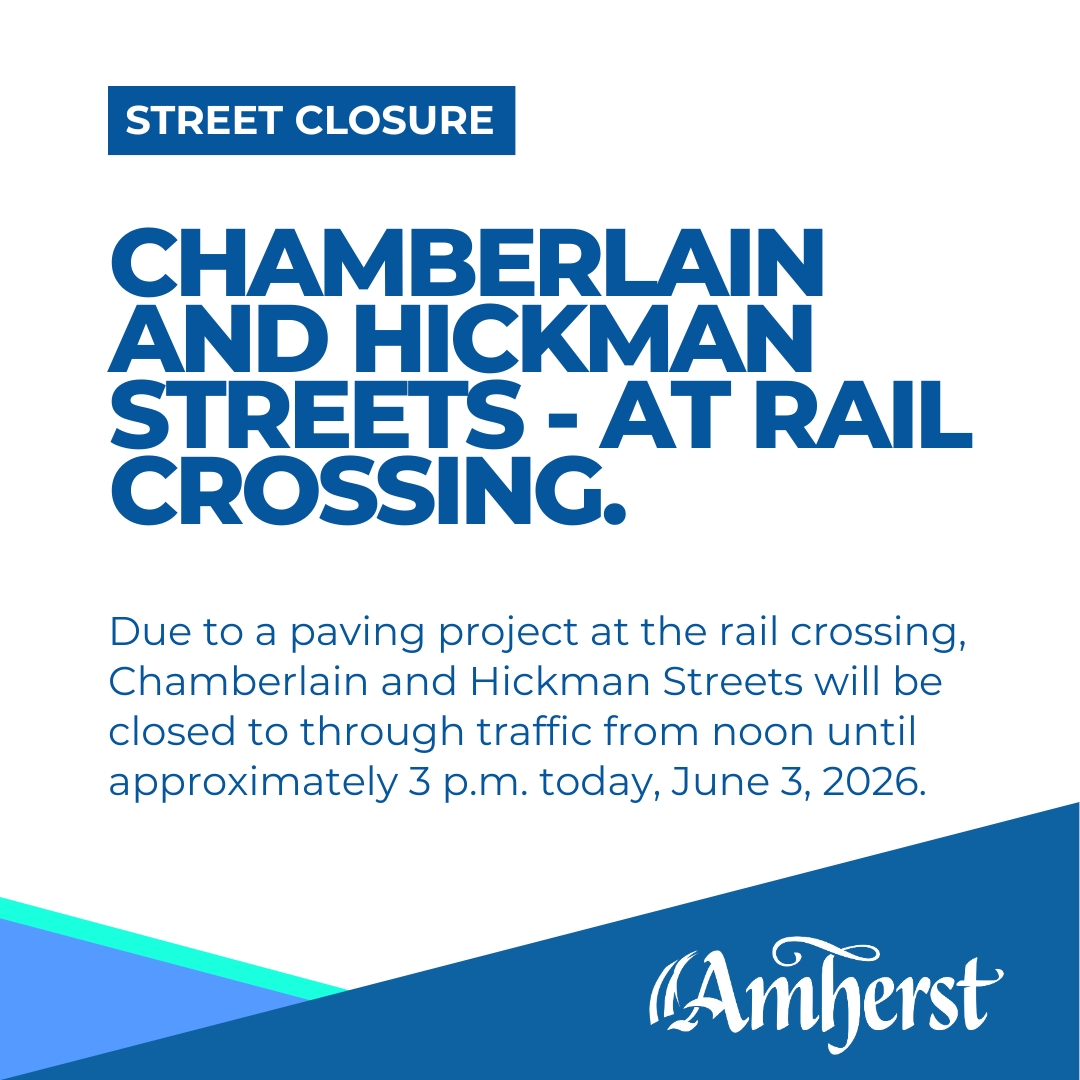 Chamberlain Street Closure 20260603