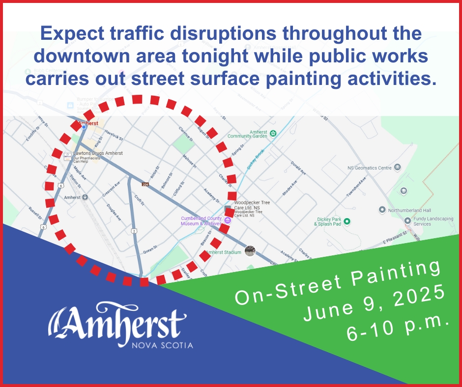 Downtown Painting Traffic Disruption 20250609