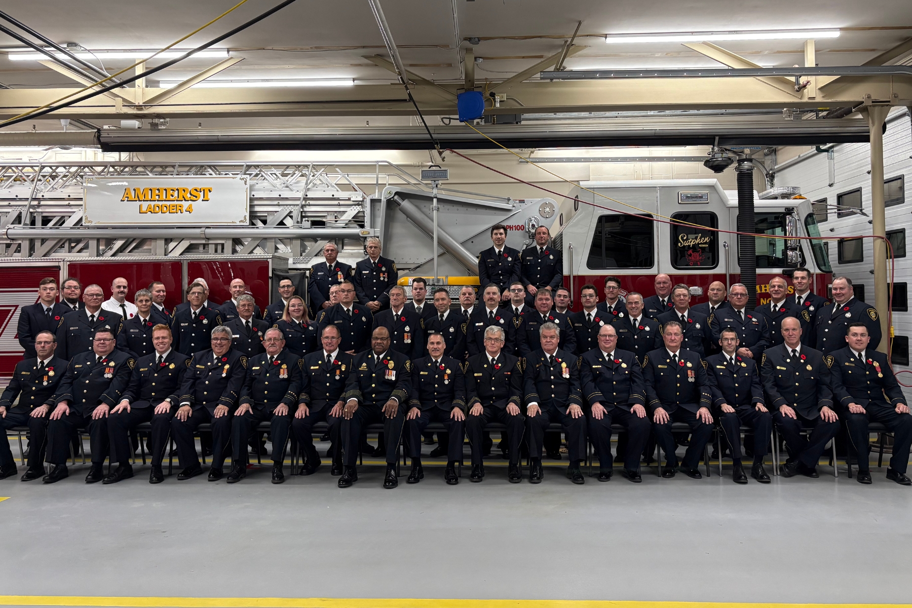 Fire Fighter Banquet Group Photo 2025