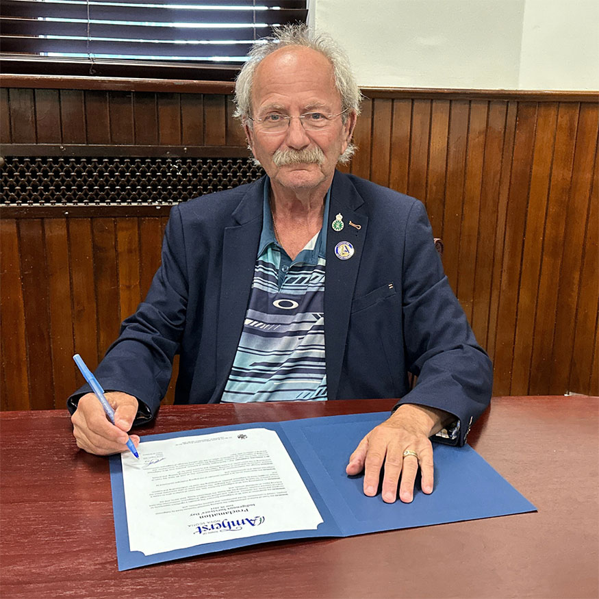 Mayor Signing Indigenous Survivors Day Proclamation