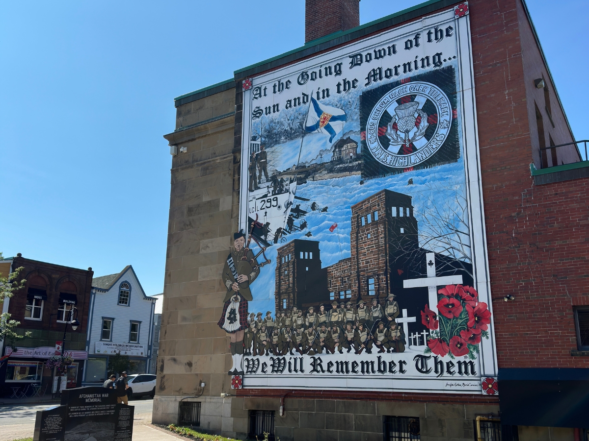 North Nova Scotia Highlanders Mural Article Image 20260721