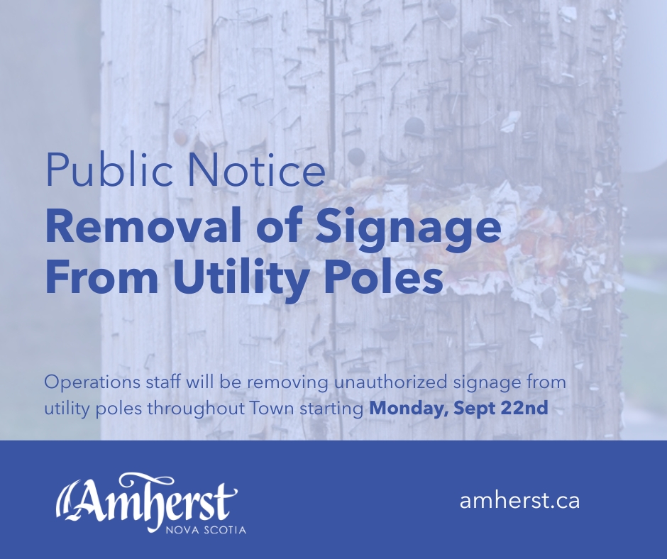 Public Notice Utility Poles
