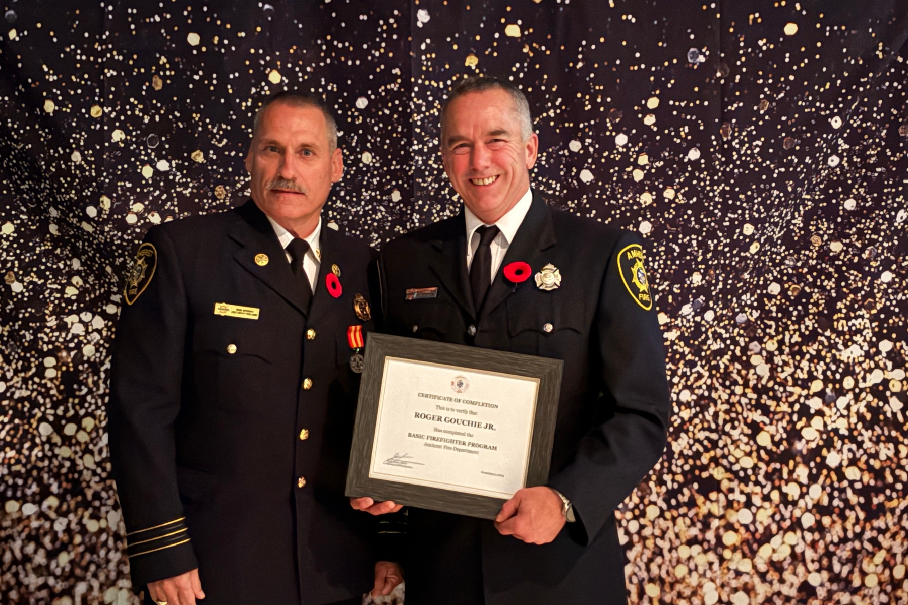 Roger Gouchie Jr. 10 years