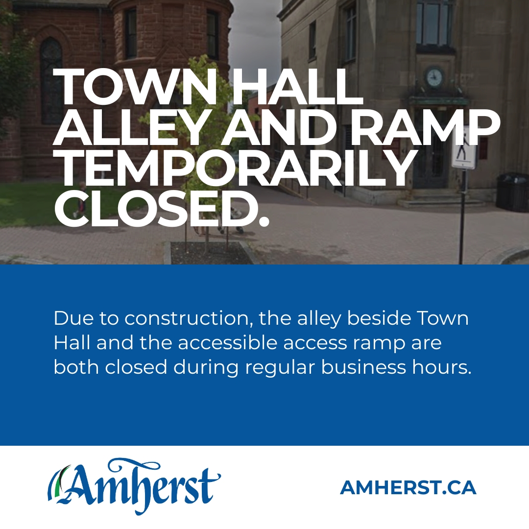 Town Hall Alley and Ramp Closed 2 20260820