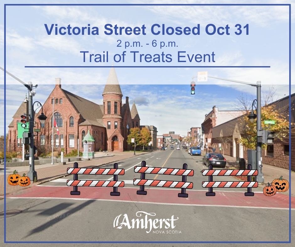 Trail of Treats Street Closure 20251027