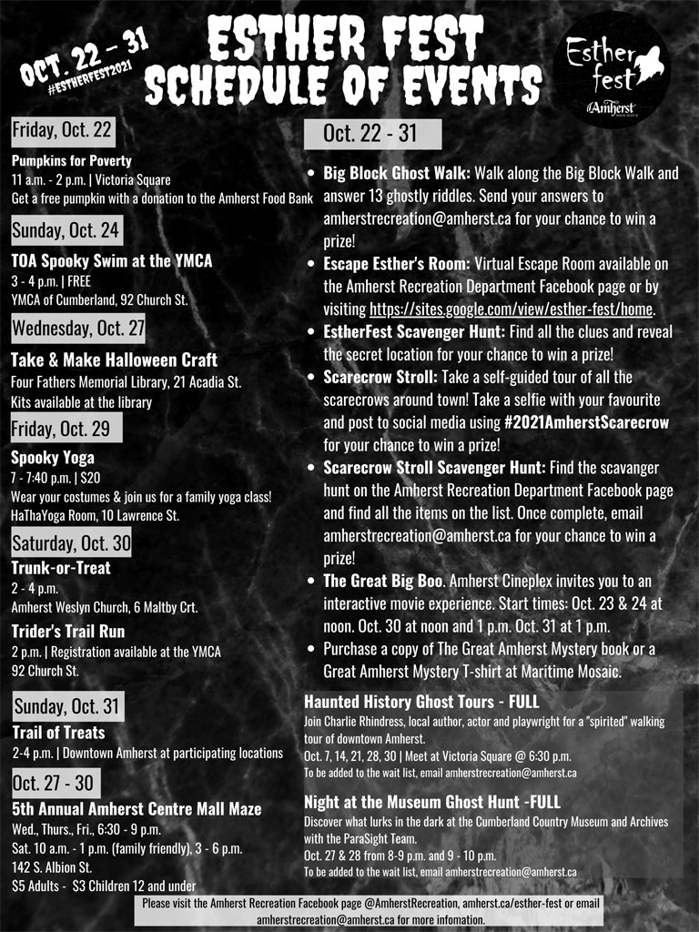 ESTHER FEST SCHEDULE OF EVENTS 4 B